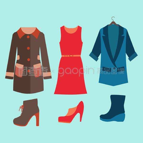 春、秋女服裝時裝系列