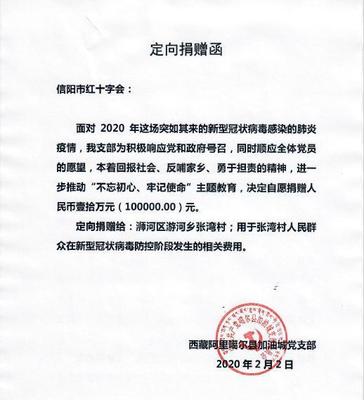 20萬捐款涌向信陽移民村 “阿里加”行動詮釋民間公益溫度